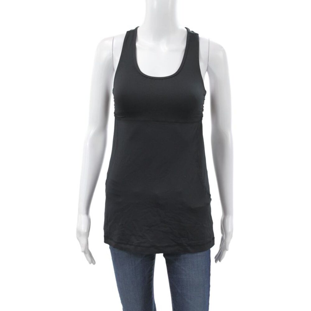 Lululemon Womens Shelf Pullover Tank Top Black Size 4